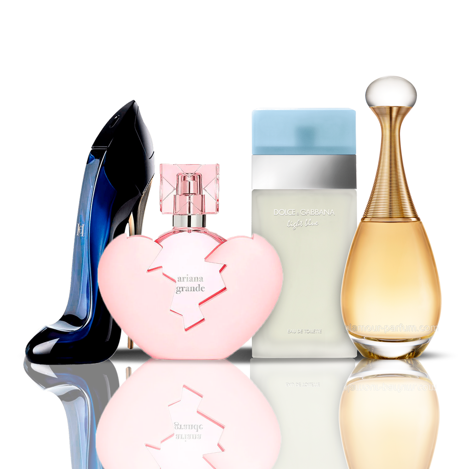 Dior Set 4 Parfumuri | Thank U Next + Light Blue + Good Girl + J'adore 100 ml